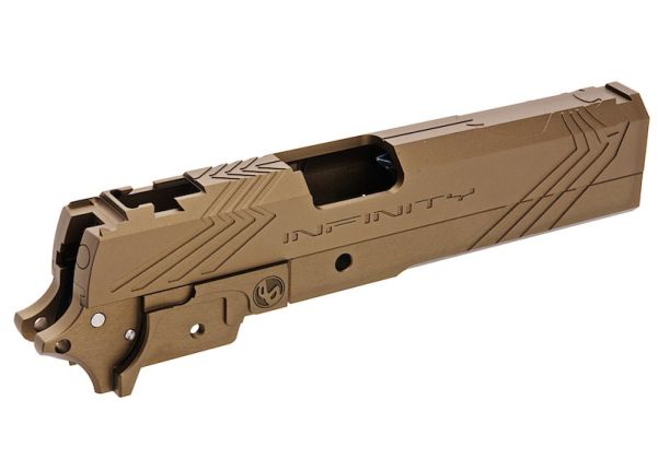 Tiger Soul INF Venom GBBスライド&ミッドフレームキットセット - ブロンズ