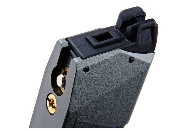 TTI Airsoft 軽量ガスマガジン VFC / Tokyo Marui / WE Gシリーズ / AAP01用(50発、アルミニウム / アルミ、グレー)