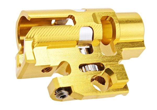 TTIエアソフト Tokyo Marui ハイキャパ GBB インフィニティ 一体型(いったいけい) フルCNC TDC ホップアップチャンバー - 金(きん)
