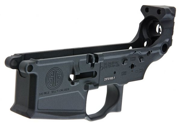 SIG SAUER MCX VIRTUS AEG オリジナル ロワー レシーバー - ブラック (部品番号 02-1) (SIG AIR & –  AIRSOFT GOGO