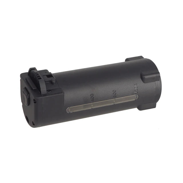 WELL Pro アームマウント式ロータリーミニガン AEG (WELL-WE23-L) - ブラック