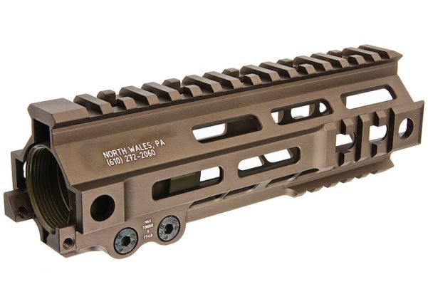 Z-Parts MK4レイル(アルミ製、7インチ、バレルナット付き)Tokyo MaruiM4 MWS GBBRエアソフトガン用 - DDC