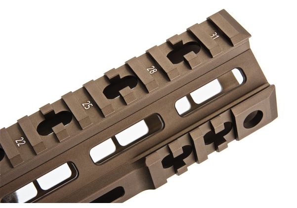 Z-Parts MK4レイル(アルミ製、7インチ、バレルナット付き)Tokyo MaruiM4 MWS GBBRエアソフトガン用 - DDC