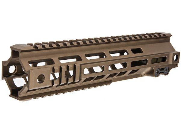 Z-Parts MK4レイル(アルミ製、10インチ、バレルナット付き)Tokyo MaruiM4 MWS GBBRエアソフトガン用 - DDC
