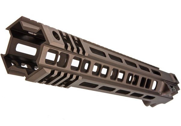 Z-Parts MK4レイル(アルミ製、13インチ、バレルナット付き)Tokyo MaruiM4 MWS GBBRエアソフトガン用 - DDC