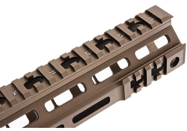 Z-Parts MK4レイル(アルミ製、13インチ、バレルナット付き)Tokyo MaruiM4 MWS GBBRエアソフトガン用 - DDC