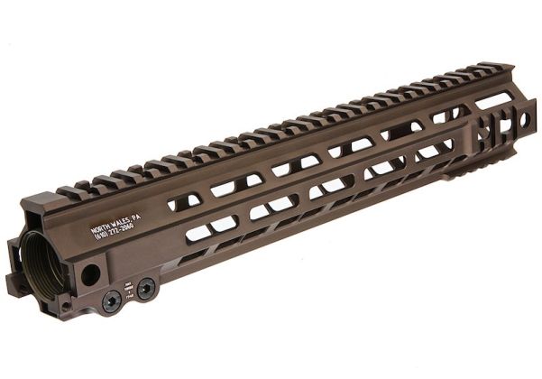 Z-Parts MK4レイル(アルミ製、7インチ、バレルナット付き)VFC M4 GBBRエアソフトガン用 - DDC (Copy) (Copy)