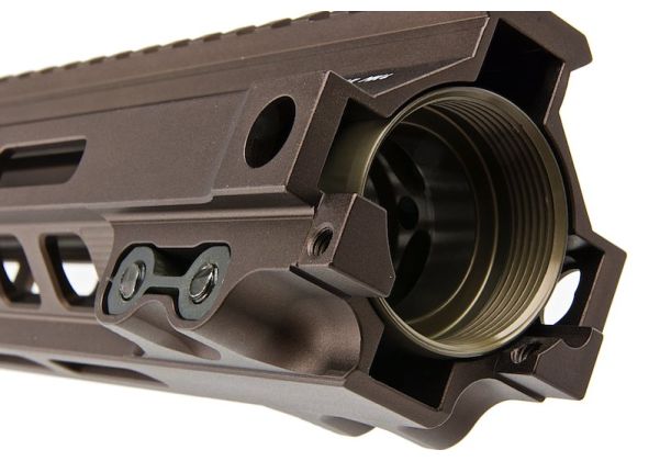 Z-Parts MK4レイル(アルミ製、7インチ、バレルナット付き)VFC M4 GBBRエアソフトガン用 - DDC (Copy) (Copy)