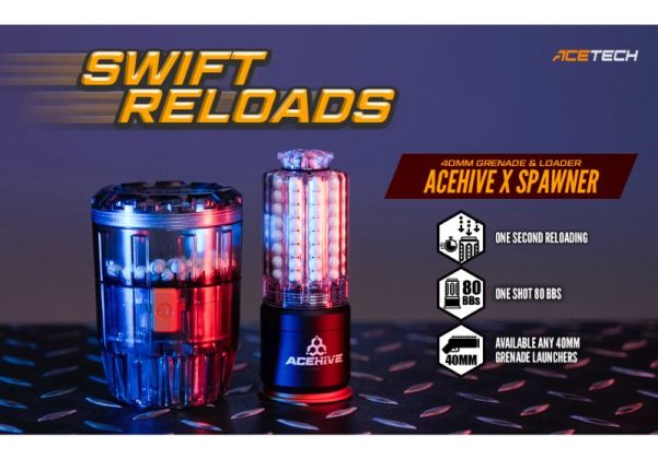 ACETECH ACEHIVE X スポナー スターターパック-AIRSOFT GOGO エアガン・サバゲー用品通販