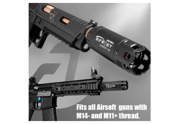 ACETECH ビフロスト トレーサーユニット (M14CCW) マルチカラーフレイムエフェクト (RGB レインボー) 搭載 - BK-AIRSOFT GOGO エアガン・サバゲー用品通販