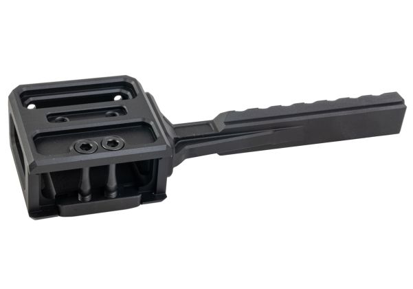 Airsoft Artisan T1/T2赤ドットサイト用マイクロハイライズマウント - ブラック-AIRSOFT GOGO エアガン・サバゲー用品通販