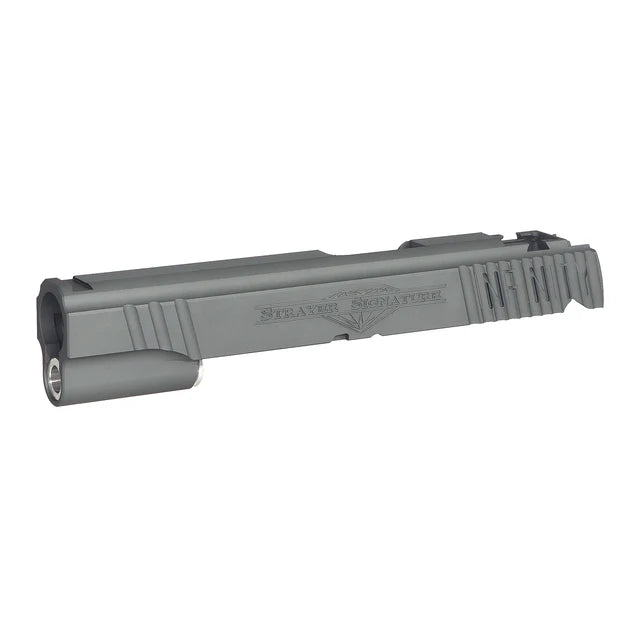 Airsoft Masterpiece インフィニティ ストレイヤー シグネチャースライド マルイ ハイキャパ 5.1 エアソフト用 (SL-IFSS) - グレー-AIRSOFT GOGO エアガン・サバゲー用品通販
