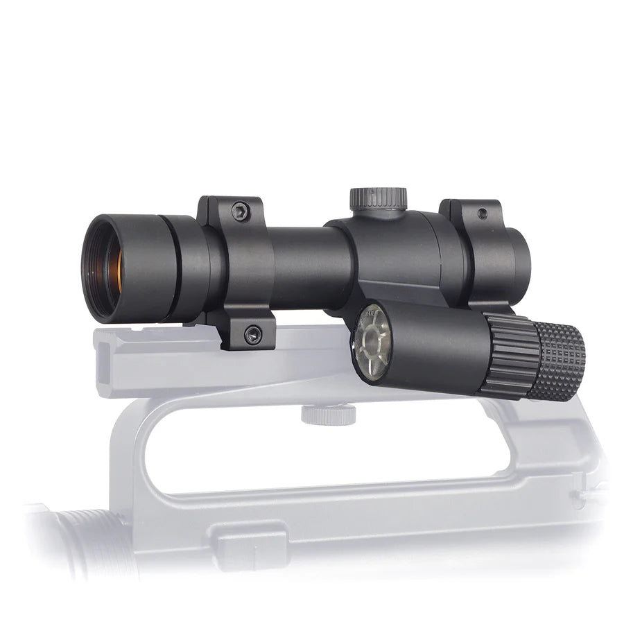Angry Gun レトロ AG-2000 赤ドットサイト - ブラック-AIRSOFT GOGO エアガン・サバゲー用品通販