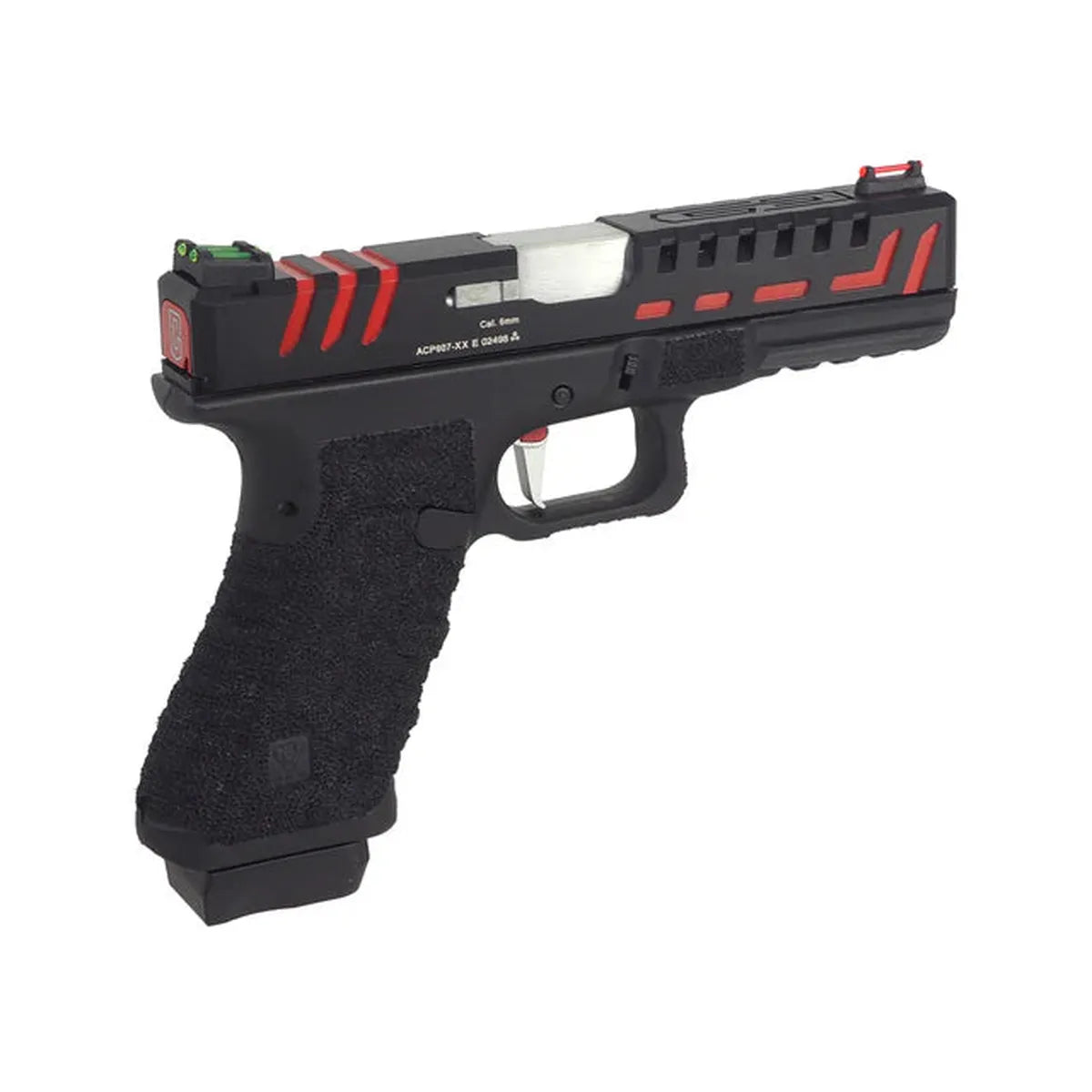 APS スコーピオン D モッド ピストル (CO2 マガジン付き) GBB エアソフト (スコーピオン-c) - ブラック-AIRSOFT GOGO エアガン・サバゲー用品通販