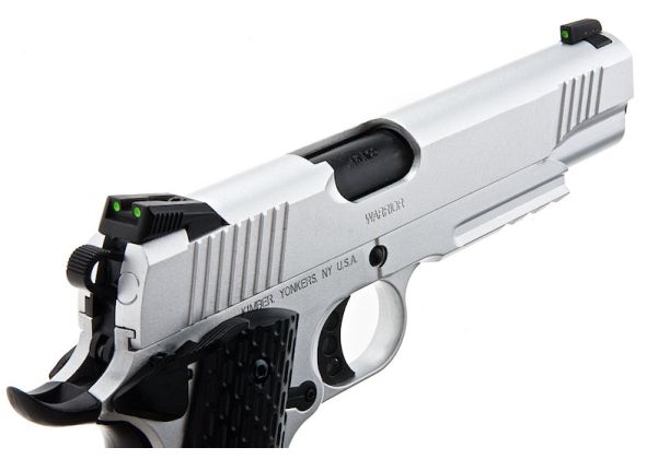 Army Armament R28 1911 グリーンガスエアソフトピストル - 銀(ぎん)-AIRSOFT GOGO エアガン・サバゲー用品通販