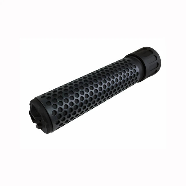 Army Force 7インチ QDC サプレッサー 3 プロング フラッシュ ハイダー付き (AF-SI0051)- ブラック-AIRSOFT GOGO エアガン・サバゲー用品通販