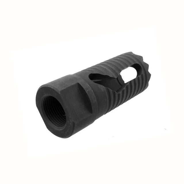 Army Force 中世スタイルスチールマズルブレーキ(FL0016)- ブラック, 56mm 762-AIRSOFT GOGO エアガン・サバゲー用品通販