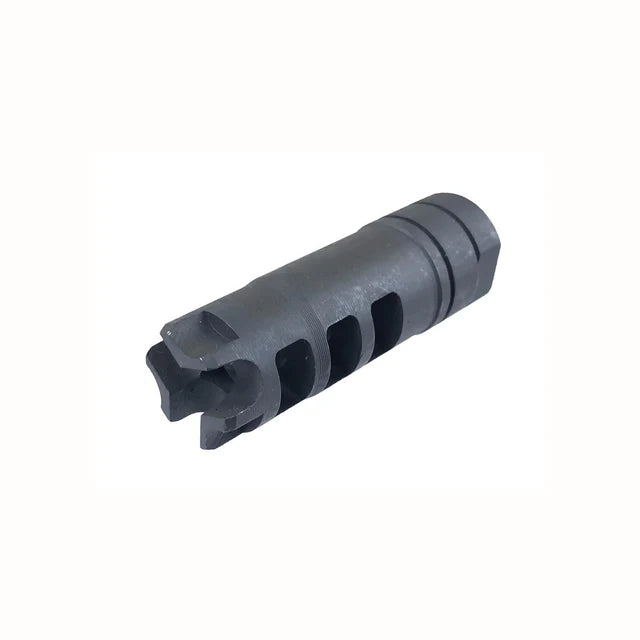 Army Force スチールドラゴン 556 スタイル マズルブレーキ (FL0077) - ブラック, 14mm CCW-AIRSOFT GOGO エアガン・サバゲー用品通販