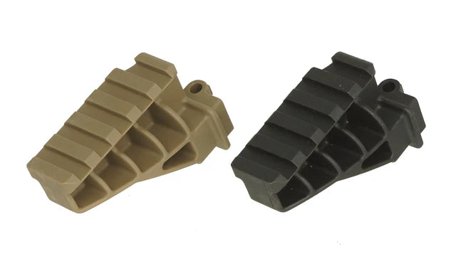 Battleaxe SCAR バイポッド 垂直グリップポッド 20mmレイル用 (BX-02D)-ちゃいろ-AIRSOFT GOGO エアガン・サバゲー用品通販