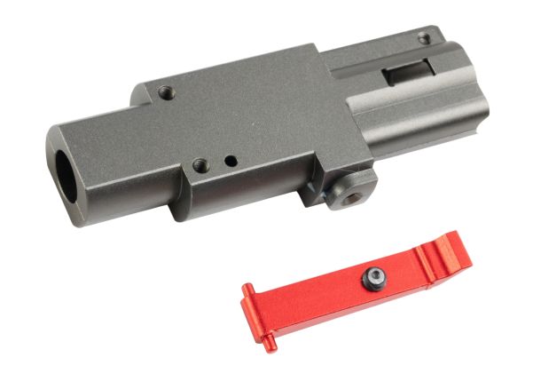 BBT VFC M249 GBB エアソフト ホッホップアップチャンバー (CNC アルミニウム / アルミ) - ブラック-AIRSOFT GOGO エアガン・サバゲー用品通販