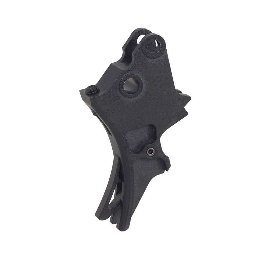 CowCow CNCアルミニウム / アルミ製タクティカルトリガー Ver.2(マルイM&P9 GBBエアソフト用)- ブラック-AIRSOFT GOGO エアガン・サバゲー用品通販