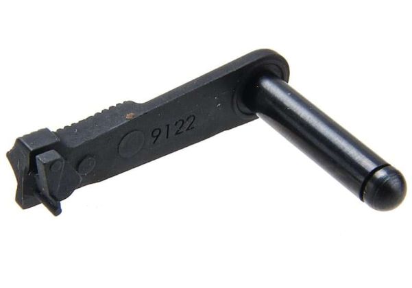 Crusader VFC 1911 タクティカル カスタム GBB GBBスライドストップ (スチール、ブラック)-AIRSOFT GOGO エアガン・サバゲー用品通販