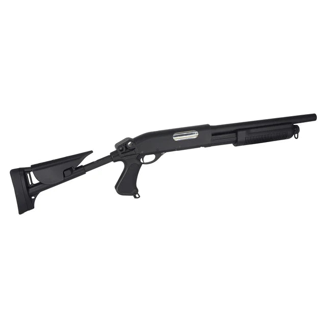 CYMA リトラクタブルストック M870 スプリングショットガン (CYMA-CM353)-AIRSOFT GOGO エアガン・サバゲー用品通販