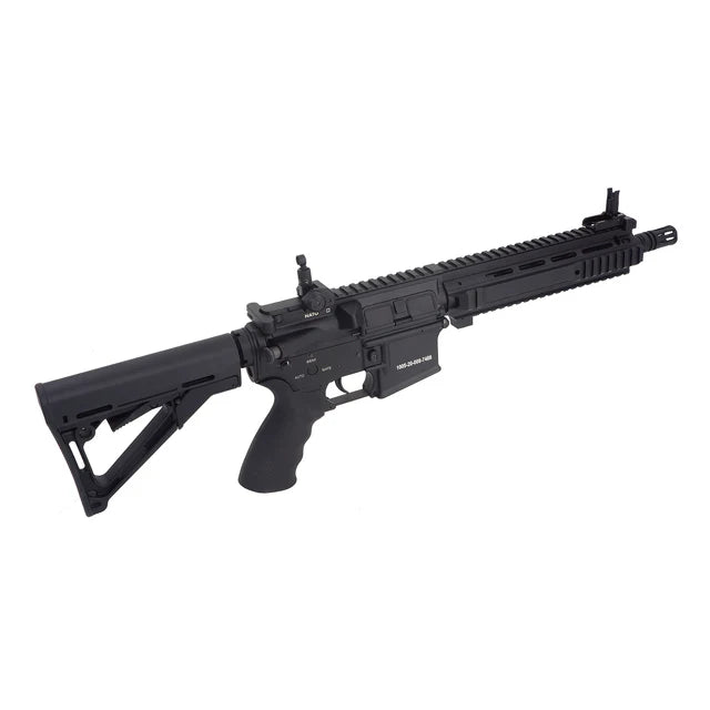 DOUBLE BELL 10.5 インチ L119A2 SAS AEG エアソフトガン (DB-041) - ブラック-AIRSOFT GOGO エアガン・サバゲー用品通販