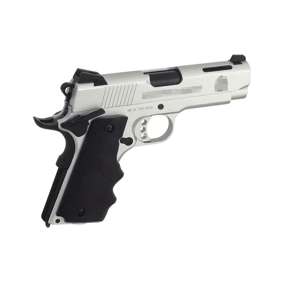 Double Bell V10 ウルトラコンパクト GBB エアソフトピストル - シルバー ( DB-793Y )-AIRSOFT GOGO エアガン・サバゲー用品通販