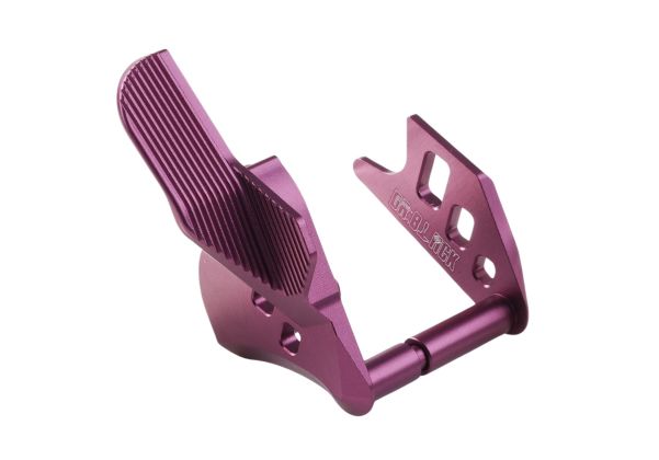 Dr. Black Tokyo Marui ハイキャパ GBB アルミサムセフティ (タイプA、紫)-AIRSOFT GOGO エアガン・サバゲー用品通販