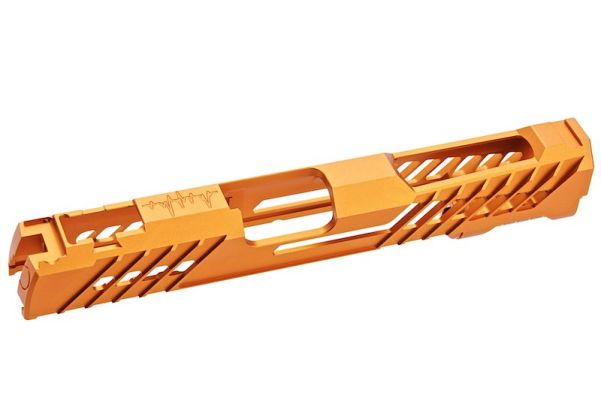 Dr. Black Tokyo Marui ハイキャパ5.1 GBB GBBスライド (タイプ706、アルミ、オレンジ)-AIRSOFT GOGO エアガン・サバゲー用品通販