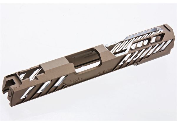 Dr. Black Tokyo Marui HI-CAPA 5.1 GBB GBBスライド (タイプ 505 スペシャルエディション) - アルミニウム / アルミ、タン-AIRSOFT GOGO エアガン・サバゲー用品通販