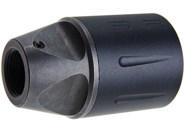 Dytac SLR リニアコンペンセイター(14mm逆スクリュー、オールブラック)(SLR Rifleworks社ライセンス製品)-AIRSOFT GOGO エアガン・サバゲー用品通販