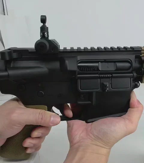 E&C COLT M4 CQBR Block1 E-ボルト システム AEG Airsoft ( EC-302-EBS )-AIRSOFT GOGO エアガン・サバゲー用品通販