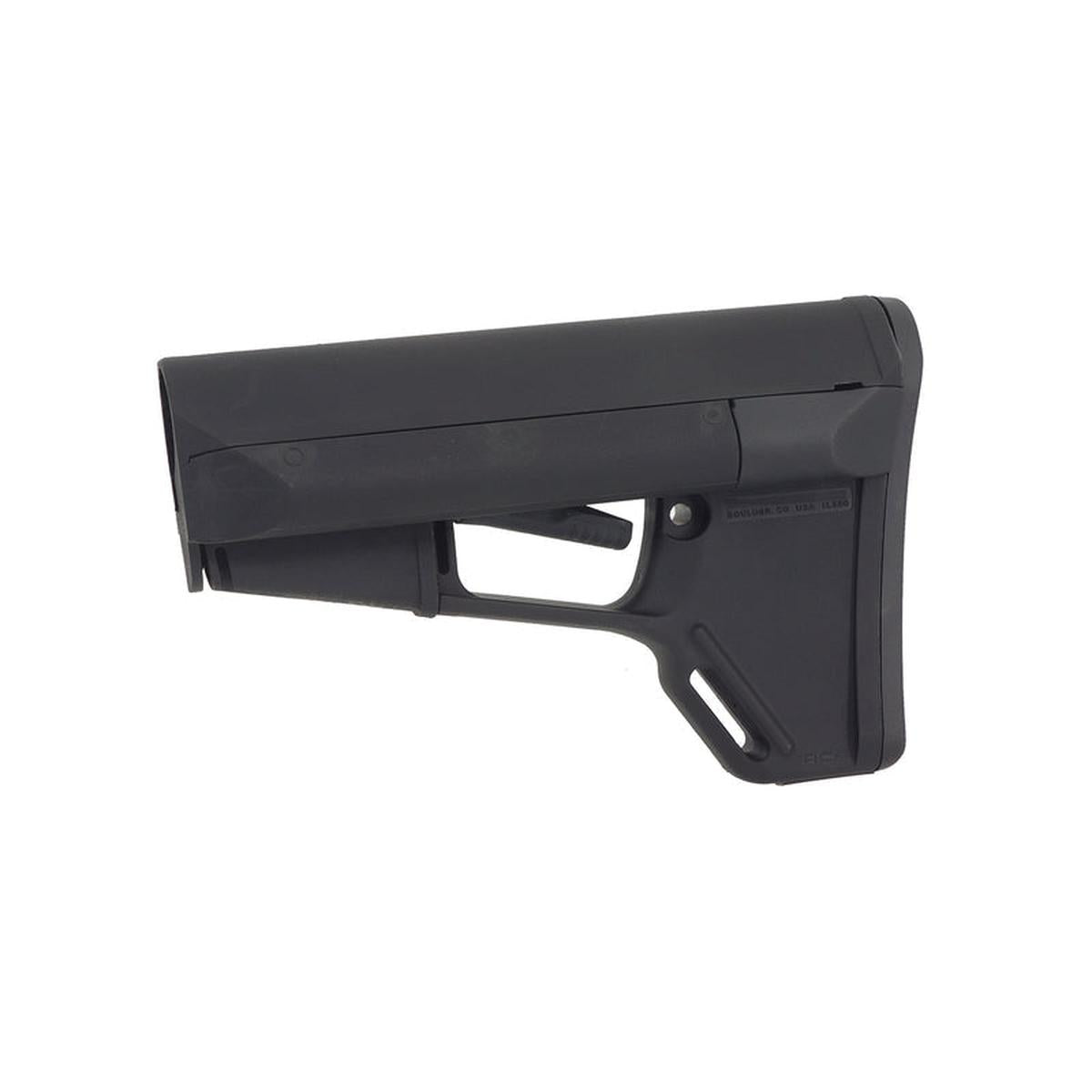E&C Mスタイル リトラクタブルストック M4 エアソフトガン用 (EC-MP169) - ブラック-AIRSOFT GOGO エアガン・サバゲー用品通販