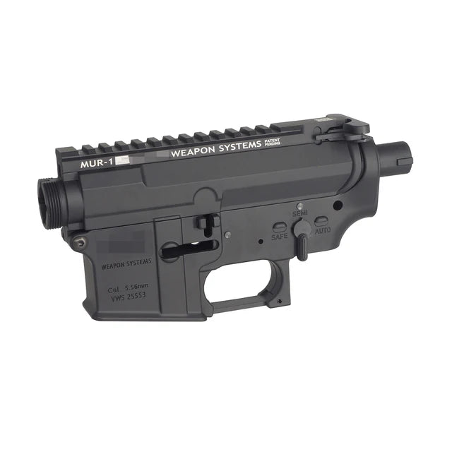E&C MUR スタイル メタルレシーバー (EC-MP129)-CNC V ロゴ-AIRSOFT GOGO エアガン・サバゲー用品通販