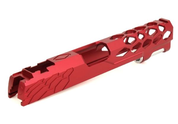 EDGE HI-CAPAGBBスライド(カスタム密封(みっぷう)ド) - 赤-AIRSOFT GOGO エアガン・サバゲー用品通販