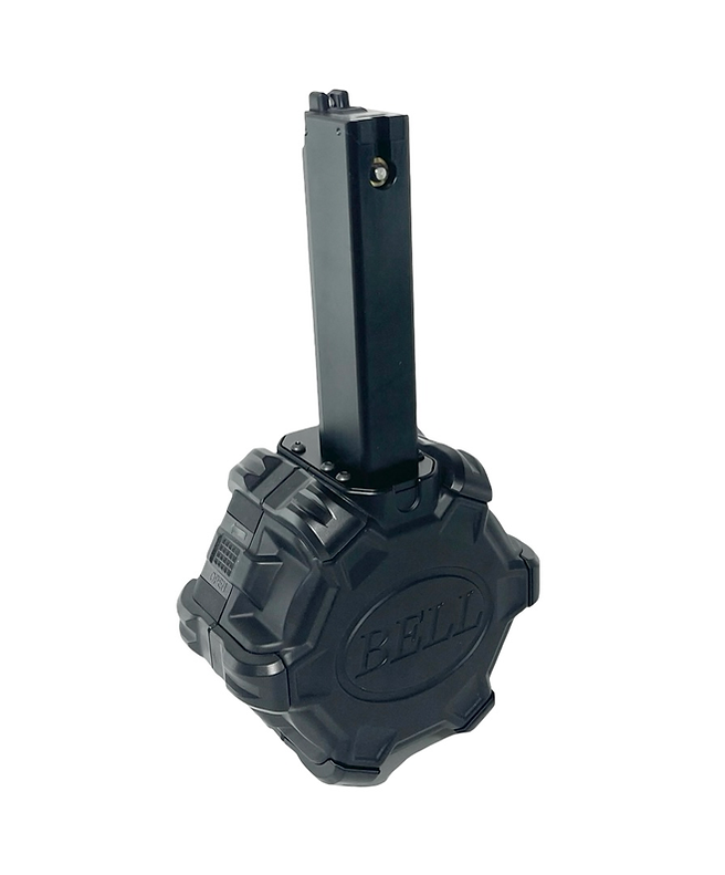 FCW KWA MP9 350発ガスドラム - ブラック-AIRSOFT GOGO エアガン・サバゲー用品通販