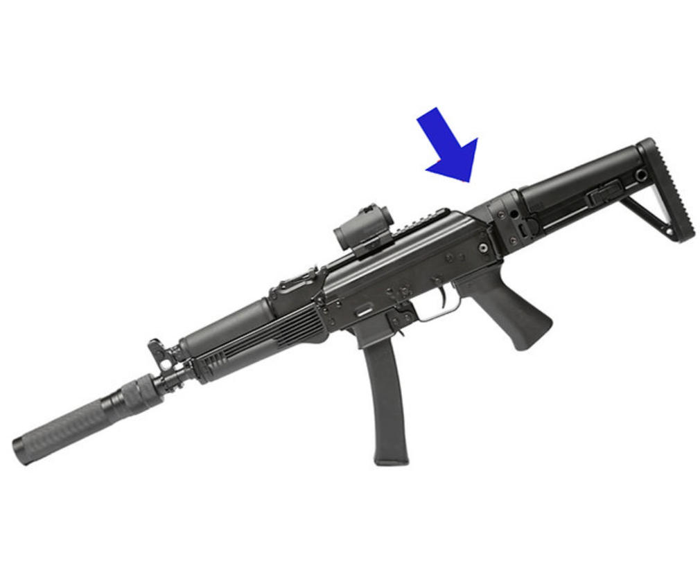FCWスピアプラグ MBT ACRストック(SIG MCX / AK)用 - TYPE B-AIRSOFT GOGO エアガン・サバゲー用品通販