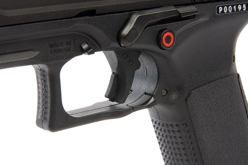 G&G GTP9 MS GBB エアソフトピストル - ブラック-AIRSOFT GOGO エアガン・サバゲー用品通販