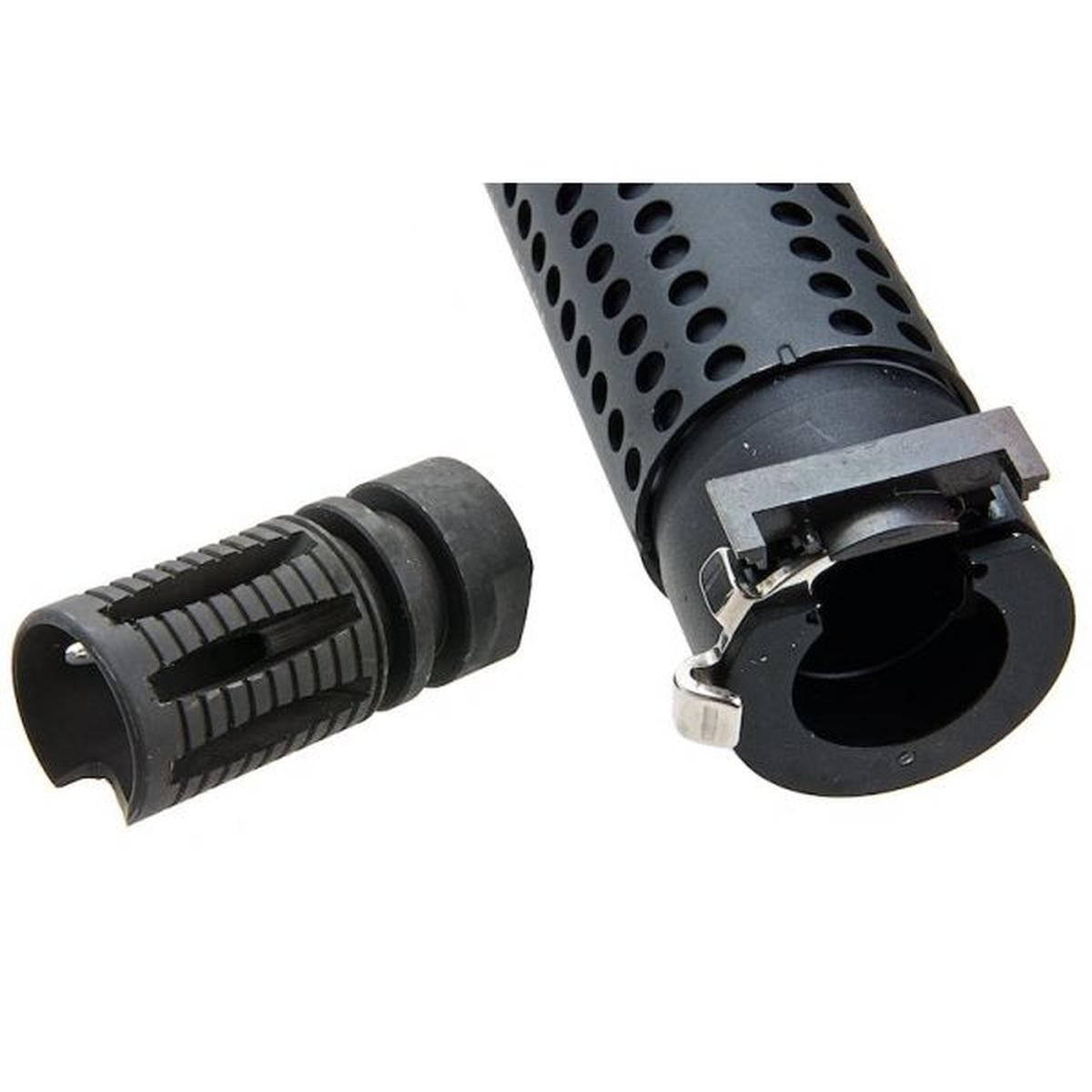 GK Tactical KAC QD サプレッサー、SR16 フラッシュ ハイダー付き (14MM CCW)-AIRSOFT GOGO エアガン・サバゲー用品通販