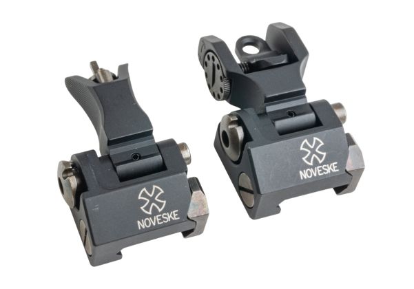 GK Tactical トロイスタイル 折りたたみ式バトルサイトセット(ノベスキータイプ) - ブラック-AIRSOFT GOGO エアガン・サバゲー用品通販