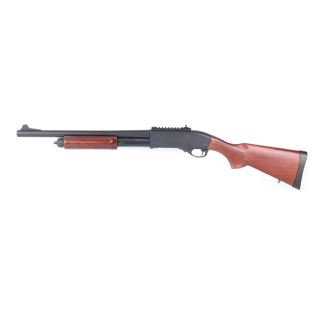 Golden Eagle リアルウッド M870 ポンプアクション ガスショットガン (GE-8870RW)-AIRSOFT GOGO エアガン・サバゲー用品通販