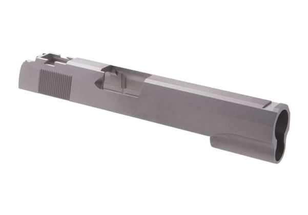 Guarder アルミGBBスライド Tokyo Marui ハイキャパ 5.1 GBB ピストル用 - アルミオリジナル銀(ぎん)-AIRSOFT GOGO エアガン・サバゲー用品通販