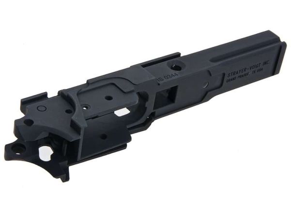 Guarder Tokyo Marui ハイキャパ5.1 GBBフレーム (アルミ、スタンダード、SV、ブラック)-AIRSOFT GOGO エアガン・サバゲー用品通販