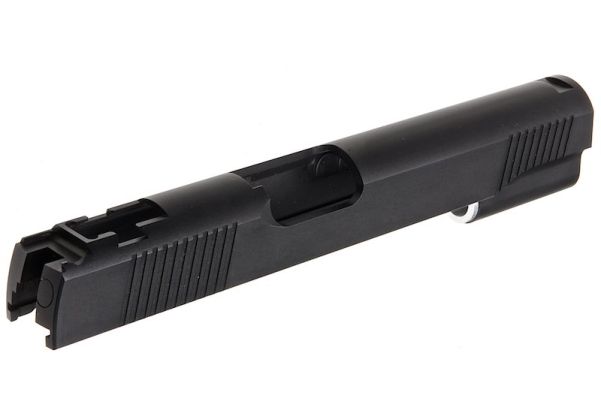 Gunsmith Bros SFA シングルGBBスライド Tokyo Marui ハイキャパ GBB ピストル用 - ブラック-AIRSOFT GOGO エアガン・サバゲー用品通販