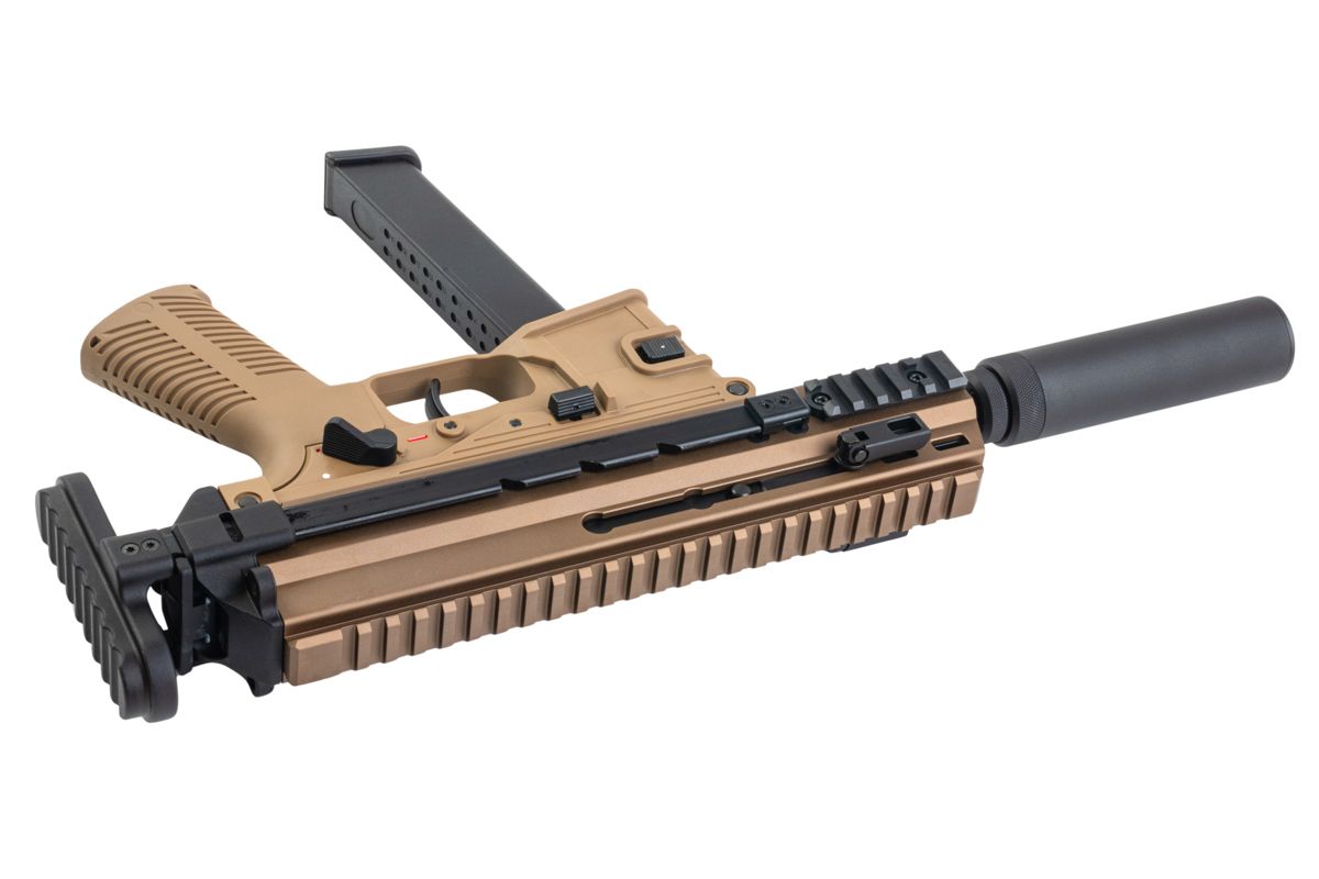 Maruyama SCW-9 PRO-G Airsoft GBB SMG - TAN-AIRSOFT GOGO エアガン・サバゲー用品通販