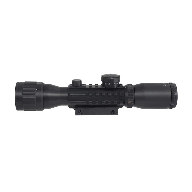 MIC 2-7X32 AOE ライフルスコープ (MIC-SC-2732) - ブラック-AIRSOFT GOGO エアガン・サバゲー用品通販