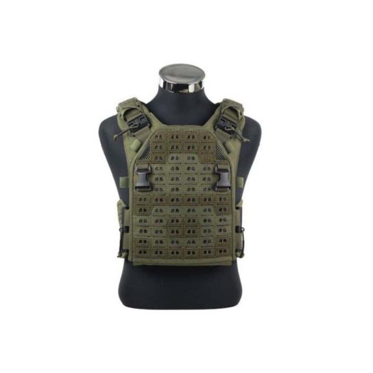 NOVRITSCH ASPC - エアガン プレート キャリア - グリーン-AIRSOFT GOGO エアガン・サバゲー用品通販