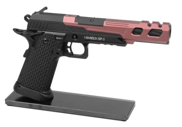 Novritsch SSP5 GBB カスタムCNCフロントGBBスライドV1 - ピンク(6インチ)-AIRSOFT GOGO エアガン・サバゲー用品通販